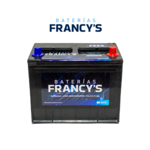 Batería Francy's 12x75 F80A